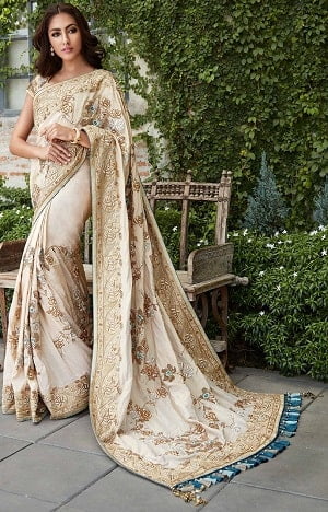 Unique Wedding Party Wear Sarees