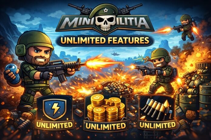Mini Militia unlimited features
