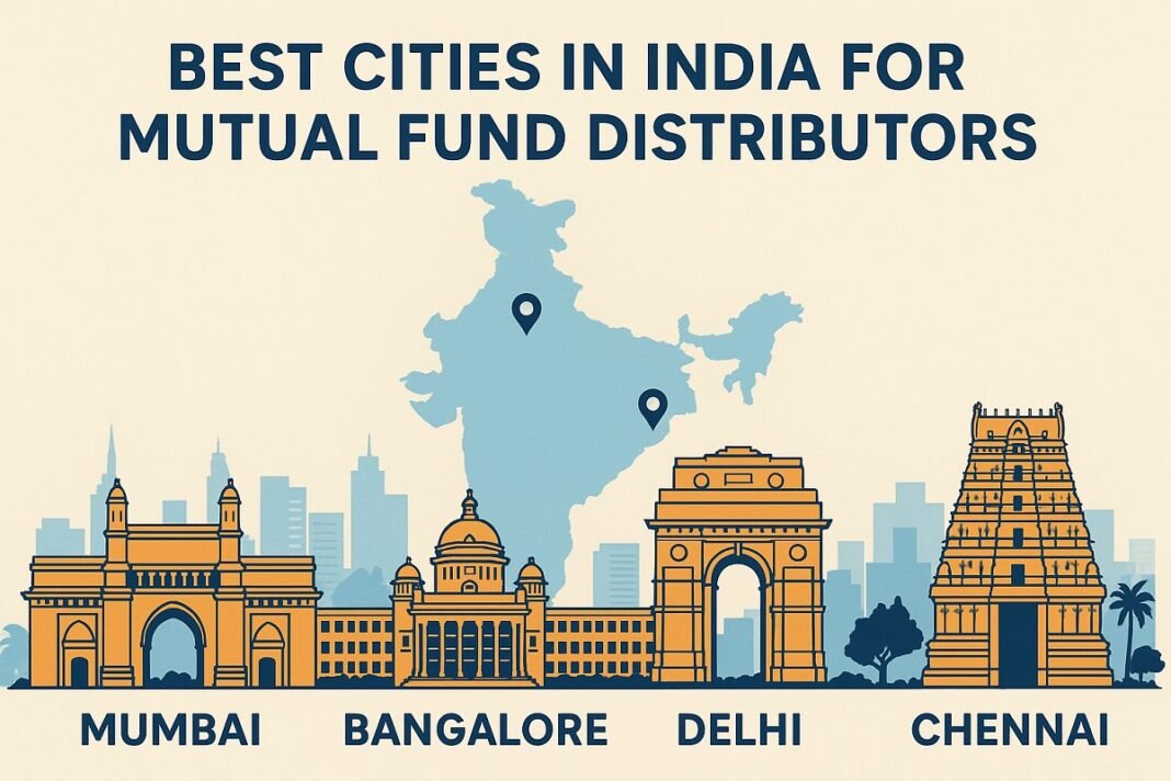 Best Cities in India for Mutual Fund Distributors